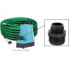 imageLittle Giant 5ASPLL 115Volt 16 HP 1500 GPH Automatic Aluminum Utility Pump with LowLevel Piggyback Diaphragm Switch 18Ft Cord Blue 505717Manual Utility  1500 GPH  25 Ft Cord