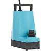 imageLittle Giant 5ASPLL 115Volt 16 HP 1500 GPH Automatic Aluminum Utility Pump with LowLevel Piggyback Diaphragm Switch 18Ft Cord Blue 505717Manual Utility  1500 GPH  25 Ft Cord
