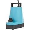 imageLittle Giant 5ASPLL 115Volt 16 HP 1500 GPH Automatic Aluminum Utility Pump with LowLevel Piggyback Diaphragm Switch 18Ft Cord Blue 505717Manual Utility  1500 GPH  10 Ft Cord