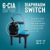 imageLittle Giant 6CIA 115 Volt 13 HP 2760 GPH Cast Iron Submersible Sump Pump with Extended Leg Kit and Integral Diaphragm Switch for Sump Systems 25Ft Cord Blue 506164