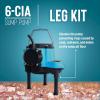imageLittle Giant 6CIA 115 Volt 13 HP 2760 GPH Cast Iron Submersible Sump Pump with Extended Leg Kit and Integral Diaphragm Switch for Sump Systems 25Ft Cord Blue 506164