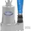 imageLittle Giant 6CIMR 115Volt 13 HP 2750 GPH Manual No Switch Submersible Sump Pump for Sump Systems and General Dewatering 25Ft Cord Blue 506274Pump  Hose Kit