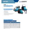 imageLittle Giant 6CIMR 115Volt 13 HP 2750 GPH Manual No Switch Submersible Sump Pump for Sump Systems and General Dewatering 25Ft Cord Blue 506274Pump