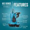 imageLittle Giant 6ECCIARF 13 HP 115 Volt 3180 GPH Automatic Submersible Cast Iron SumpEffluent Pump with Cast Iron Base Piggyback Tethered Float Switch and 20Ft Cord Blue 506858