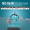 imageLittle Giant 9ECCIASFS 115 Volt 410 HP 4200 GPH Automatic Cast Iron SumpEffluent Pump with Integral Snap Action Switch and 30Ft Cord Blue 509804Automatic Tethered  115V  20 cord