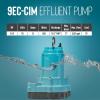 imageLittle Giant 9ECCIASFS 115 Volt 410 HP 4200 GPH Automatic Cast Iron SumpEffluent Pump with Integral Snap Action Switch and 30Ft Cord Blue 509804Manual  115V  10 cord