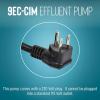 imageLittle Giant 9ECCIASFS 115 Volt 410 HP 4200 GPH Automatic Cast Iron SumpEffluent Pump with Integral Snap Action Switch and 30Ft Cord Blue 509804Manual  208230V  20 cord