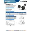 imageLittle Giant FP1 115Volt 1000 GPH Wet Rotor Submersible or Inline PondFountain Pump with 26Ft Cord Black 5661321000 GPH