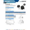 imageLittle Giant FP6 115Volt 5760 GPH Wet Rotor Submersible or Inline PondFountain Pump with 26Ft Cord Black 5661355760 GPH