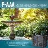 imageLittle Giant PAAA 115 Volt 1160 HP 120 GPH Manual Submersible OilFilled Statuary FountainRecirculating Water Pump 15Ft Cord Black 52337515Ft Cord