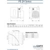imageLittle Giant PE2HPW 115 Volt 140 HP 300 GPH Epoxy Encapsulated Direct Drive Submersible Pump with 6Ft Cord and Flow Control Valve Black 56660914 MNPT Discharge