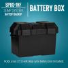 imageLittle Giant SPBS10HF 10 Amp 2520 GPH Sump Pump Battery Back Up System with Controller Backup Pump Switch Fittings Black 5064061 Amp