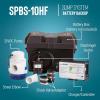 imageLittle Giant SPBS10HF 10 Amp 2520 GPH Sump Pump Battery Back Up System with Controller Backup Pump Switch Fittings Black 50640610 Amp
