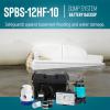 imageLittle Giant SPBS10HF 10 Amp 2520 GPH Sump Pump Battery Back Up System with Controller Backup Pump Switch Fittings Black 50640612 Amp with Primary Pump