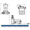 imageLittle Giant UPSP5 115Volt 1600 GPH 12 HP Manual NonSubmersible MultiPurpose Transfer Pump 10Ft Cord Black 555104