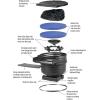 imageLittle Giant WF10 Biological Waterfall Filter for Garden and Koi Ponds Up to 10000 Gallons Black 5710115000 Gallon