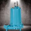 imageLittle Giant WS50HM1220 208230 Volt 12 HP 6900 GPH Manual Submersible Effluent Pump with 20Ft Cord and 230V Plug Blue 620220