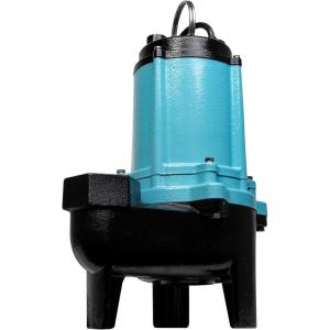 imageLittle Giant 10SCCIM 208230Volt 7200 GPH 12 HP Manual Cast Iron SewageEffluent Pump No Switch with 2inch FNPT Discharge and 20Ft Cord Blue 511438115V  2  20 Cord  No Switch