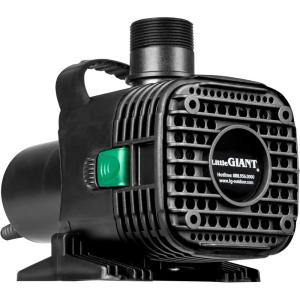 imageLittle Giant 566724 1295GPH Wet Rotor Pump with 20Ft Cord for ponds up to 1200 Gallons Black F1012002700 GPH