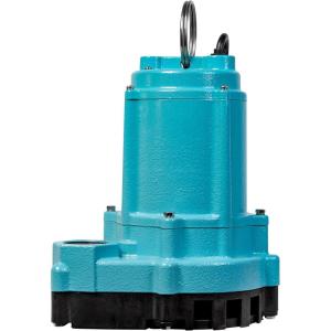 imageLittle Giant 9ECCIASFS 115 Volt 410 HP 4200 GPH Automatic Cast Iron SumpEffluent Pump with Integral Snap Action Switch and 30Ft Cord Blue 509804Manual  115V  10 cord