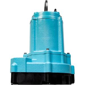 imageLittle Giant 9ECCIASFS 115 Volt 410 HP 4200 GPH Automatic Cast Iron SumpEffluent Pump with Integral Snap Action Switch and 30Ft Cord Blue 509804Manual  115V  20 cord