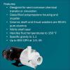 imageLittle Giant 115 Volt 112 HP 750 GPH 3MDSC NonSubmersible Magnetic Drive Pump for SemiCorrosive Chemicals 6Foot Cord with Plug BlackWhite 581503115 Volt  850 GPH  6ft Cord with Plug