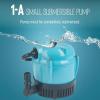 imageLittle Giant 1AT 115Volt 1200 HP 170 GPH Small Submersible Permanently Oiled Pump for Fountains Water Displays and Air Conditioners 10Foot Cord Blue 500286Pump