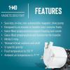 imageLittle Giant 1MD 115Volt 170 HP 180 GPH Magnetic Drive Mildly Corrosive Chemical Transfer Pump 6Foot Power Cord BlackWhite 589002