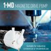 imageLittle Giant 1MD 115Volt 170 HP 180 GPH Magnetic Drive Mildly Corrosive Chemical Transfer Pump 6Foot Power Cord BlackWhite 589002