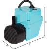 imageLittle Giant 2EN 300 GPH 115Volt Manual Oil Filled Submersible Aluminum Direct Drive Submersible Pump Blue 502103Water Pump