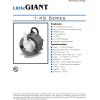 imageLittle Giant 501203 205 GPH 115Volt Manual Oil Filled Submersible or Inline Aluminum Direct Drive Pump Blue 142