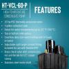 imageLittle Giant HTVCL60P 13 HP 208230Volt 62Ft Shutoff High Temperature Plenum Condensate Pump with 14Ft Lead Wires Black 553160102