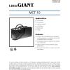 imageLittle Giant MCT10 Stainless Steel Machine Tool Coolant Tank with Chip Collector Splash Deflector Hose Nozzle and Control Valve for Cutting Oils Up to 300 SSU 10Gallon no Pump Blue 560300