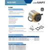imageLittle Giant MS900P6B 115 Volt 890 GPH Oilless Stainless Steel and Bronze Direct Drive Pump for Marine Air Conditioners6Ft Plugless Cord Steel 517200005890 GPH 115 Volt