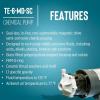 imageLittle Giant TE6MDSC 115230Volt 5060 Hz 12 HP 2280 GPH Magnetic Drive NonSubmersible Mildly Corrosive Chemical Transfer Pump must be fieldwired BlackWhite 58650412 HP field wired