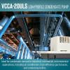 imageLittle Giant VCCA20ULS 115Volt 60 Hz 130 HP 80 GPH LowProfile Automatic Condensate Removal Pump with Safety Switch WhiteBlack 554201101Pump