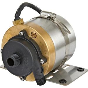 imageLittle Giant MS900P6B 115 Volt 890 GPH Oilless Stainless Steel and Bronze Direct Drive Pump for Marine Air Conditioners6Ft Plugless Cord Steel 517200005375 GPH 115 Volt