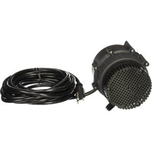 imageLittle Giant NK2 quotNO KORODEquot Series 115 Volt 140 HP 325 GPH Mild Acid Alkalis and Hard Water Submersible Pump with 18Ft Cord Black 527176325 GPH  18Ft Cord