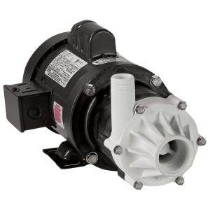 imageLittle Giant TE6MDSC 115230Volt 5060 Hz 12 HP 2280 GPH Magnetic Drive NonSubmersible Mildly Corrosive Chemical Transfer Pump must be fieldwired BlackWhite 5865043180 GPH field wired