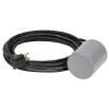 imageLittle Giant RFSN6 115Volt Maximum 13Amp  12 HP Pump Down Piggyback Tethered Float Switch for Pond Sump Sewage or Effluent Systems 10Ft Cord Grey 599118