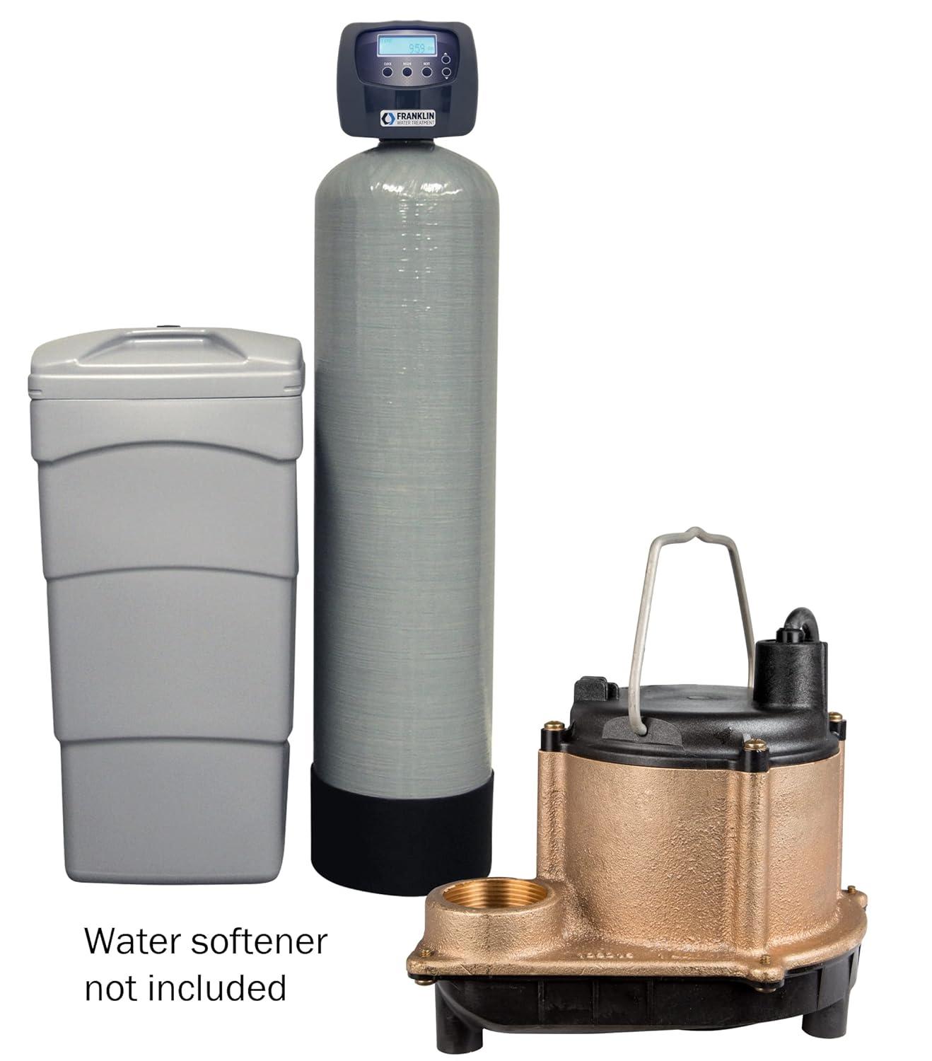 imageLittle Giant 8CBM 115 Volt 410 HP 3240 GPH Manual Bronze Submersible Sump Pump for Aggressive Water Conditions with 10Ft Cord Bronze 508257