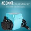 imageLittle Giant 4E34NT 115Volt 112 HP 710 GPH Small OilFilled Submersible Water TransferRecirculating Pump with 10Ft Cord Blue 504186