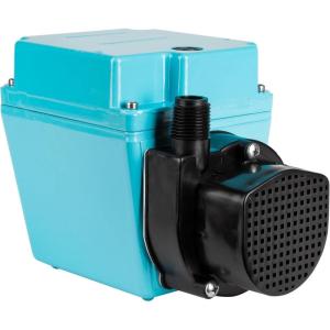 imageLittle Giant 4E34NT 115Volt 112 HP 710 GPH Small OilFilled Submersible Water TransferRecirculating Pump with 10Ft Cord Blue 504186