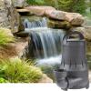 imageLittle Giant PWM3900 115Volt 3240 GPH Submersible Wet Rotor Waterfall Stream Pond Pump with 20Ft Cord Black 5172512550 GPH 155 Watts
