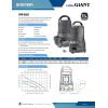 imageLittle Giant PWM3900 115Volt 3240 GPH Submersible Wet Rotor Waterfall Stream Pond Pump with 20Ft Cord Black 5172513240 GPH 280 Watts