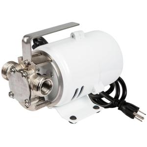 image:imageLittle Giant 360 115V 360 GPH 110 HP Plated Brass NonSubmersible MultiPurpose Utility Water Transfer Pony Pump with 6Ft Cord White 555112